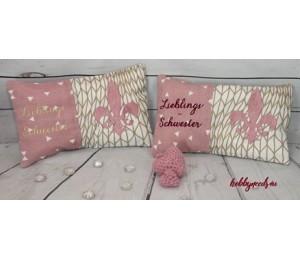 Stickserie - Fleur de Lis